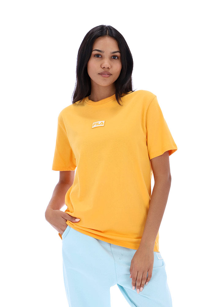 Fila t shirt orange best sale